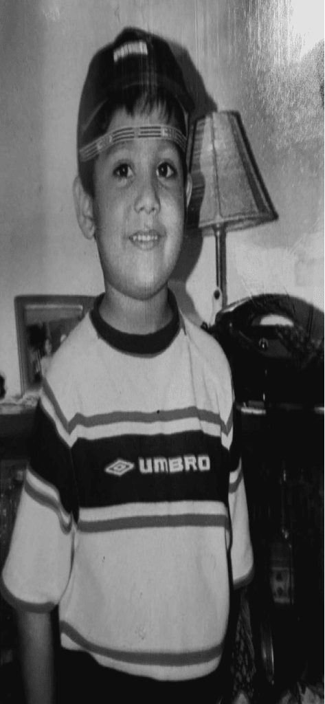 Mir Rezwan Navid as a child