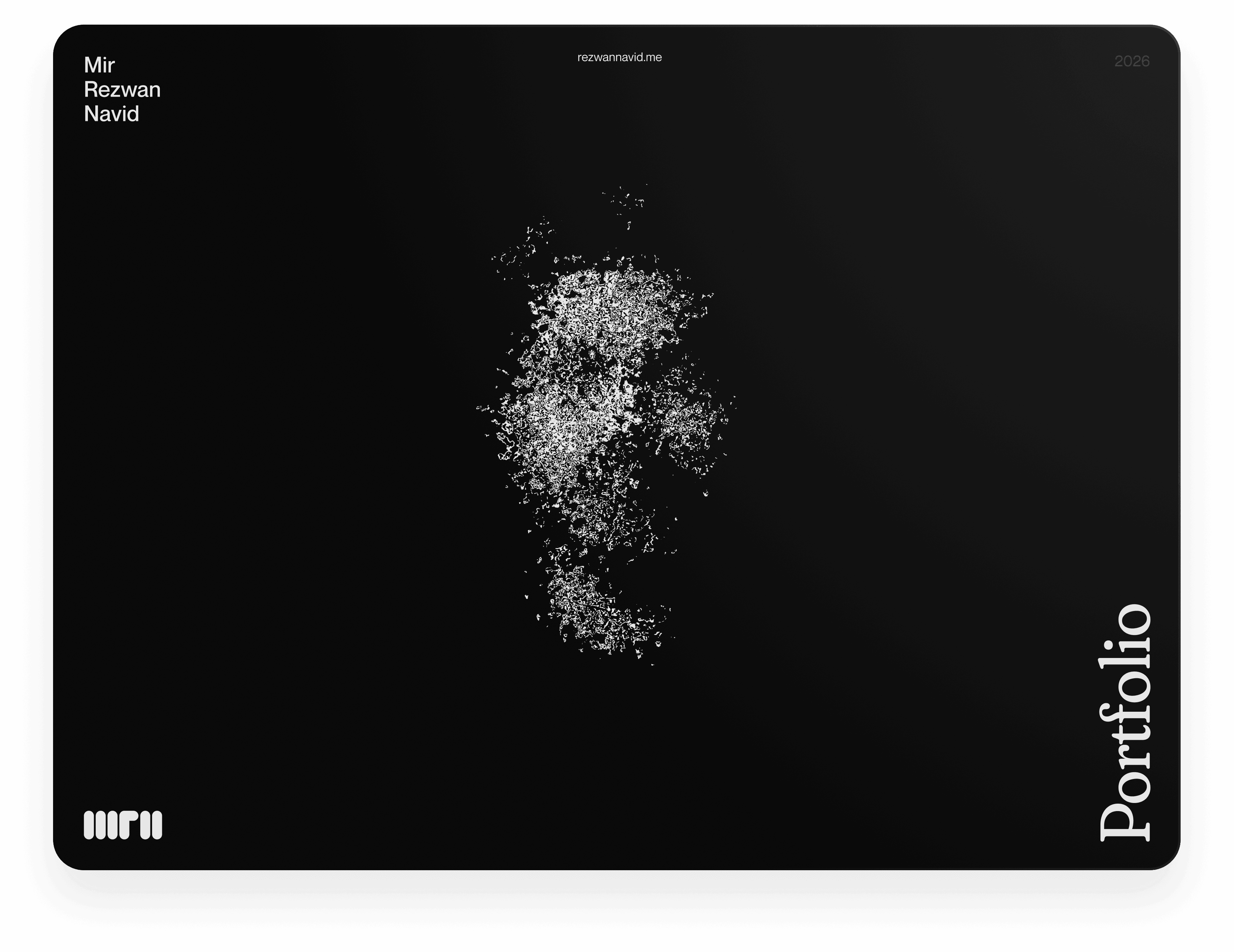 Cover of Mir Rezwan Navid’s 2026 product design portfolio