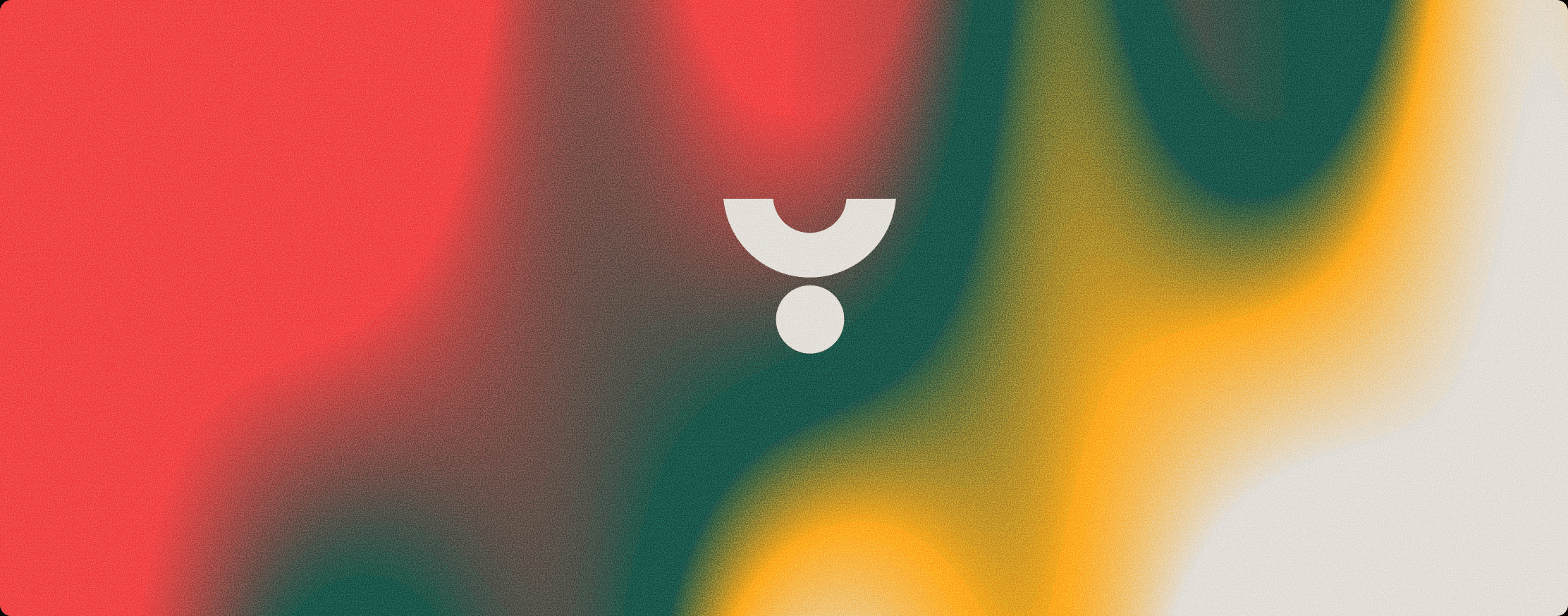 TygrLabs identity mark over a red, green, yellow, and warm neutral gradient