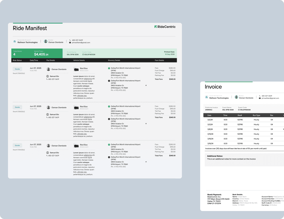 RideSync customer model compared with dispatch records